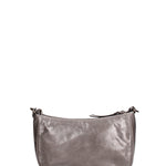Borsa a spalla da donna Vera pelle JR-W-1188SHINY-D. GREY-CDF John Richmond