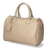 Aralia Borsa a bauletto da donna 100% pelle 5176-D11 TAUPE SCURO DARK TAUPE Gave Lux