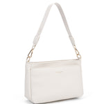 Borsa a spalla da donna 100% pelle vegana PU 703-1PT-BEIGE Diana&co