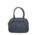 Borsa a mano da donna Ecopelle 601-4-NAVY BLUE Diana&co