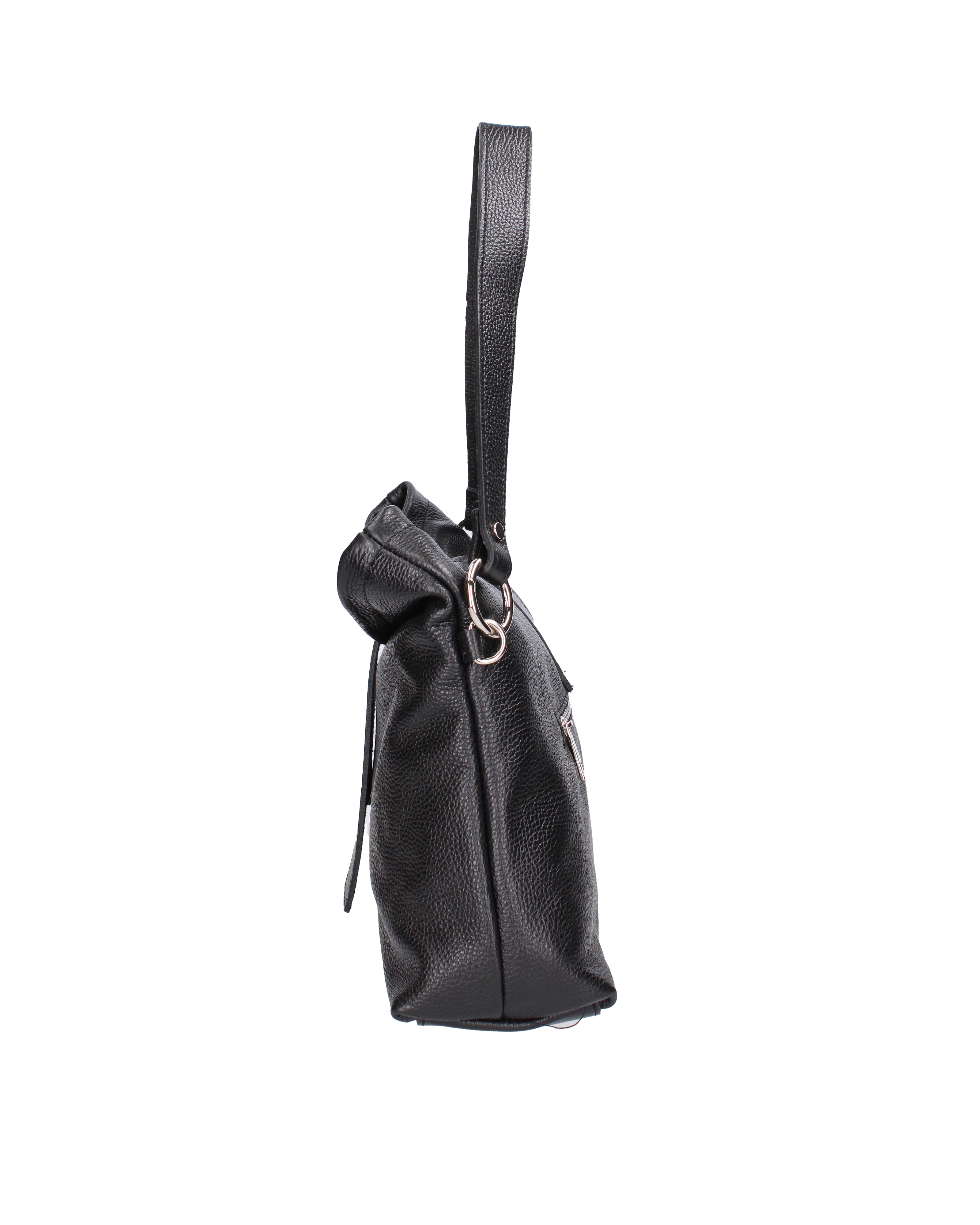 Grace Borsa a spalla da donna Vera pelle 07158-D28 NERO Viola Castellani