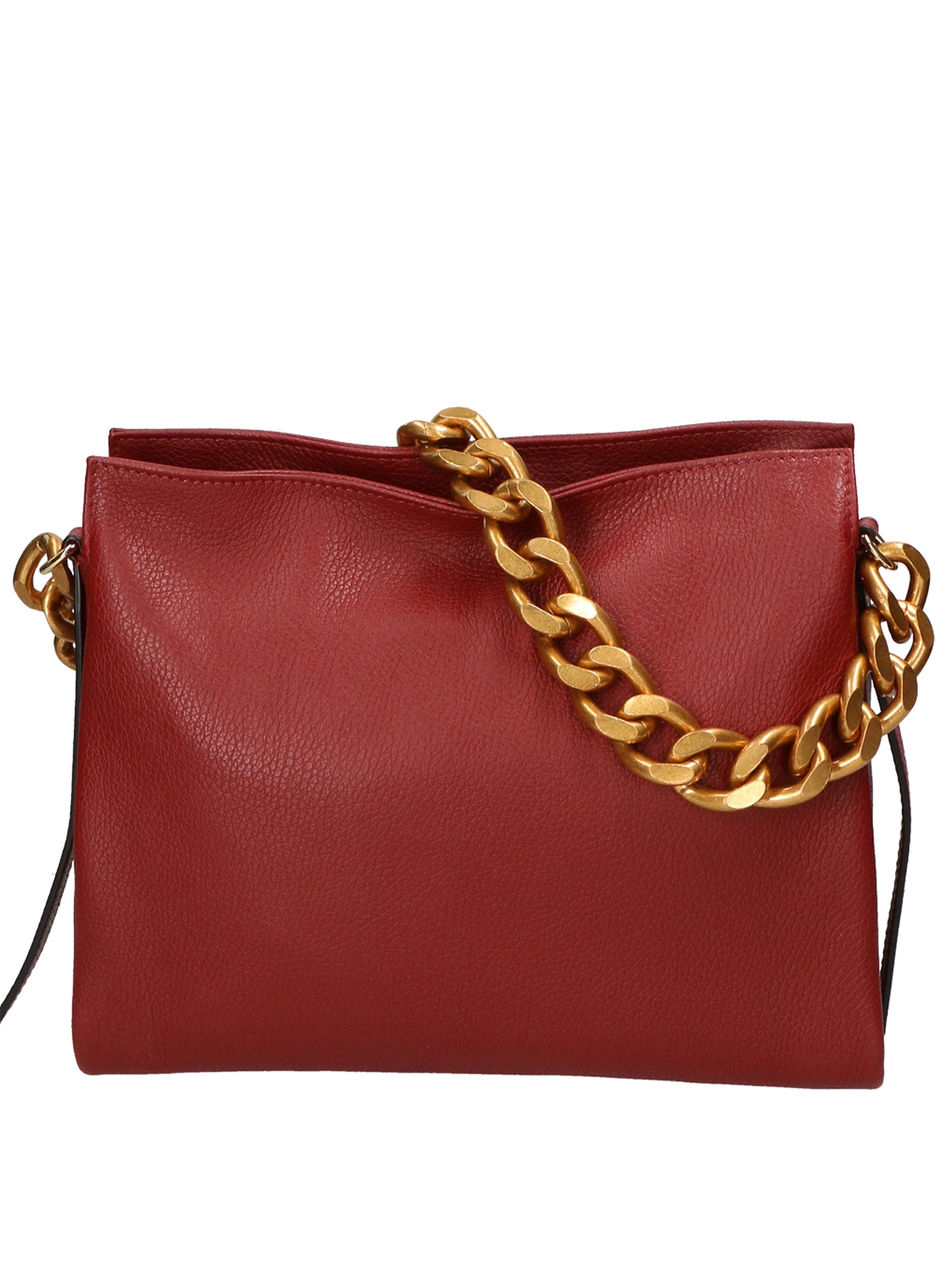 Annalou Borsa a spalla da donna Vera pelle 05417-D10 RUBINO Gave Lux