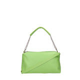 Borsa a spalla da donna Vera pelle 07141-D12 VERDE Viola Castellani