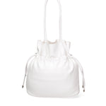 Borsa a spalla da donna 100% PVC F6717-2-WHITE David Jones