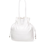 Borsa a spalla da donna 100% PVC F6717-2-WHITE David Jones