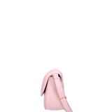 Borsa a spalla da donna Vera pelle 07152-D56 PINK Viola Castellani