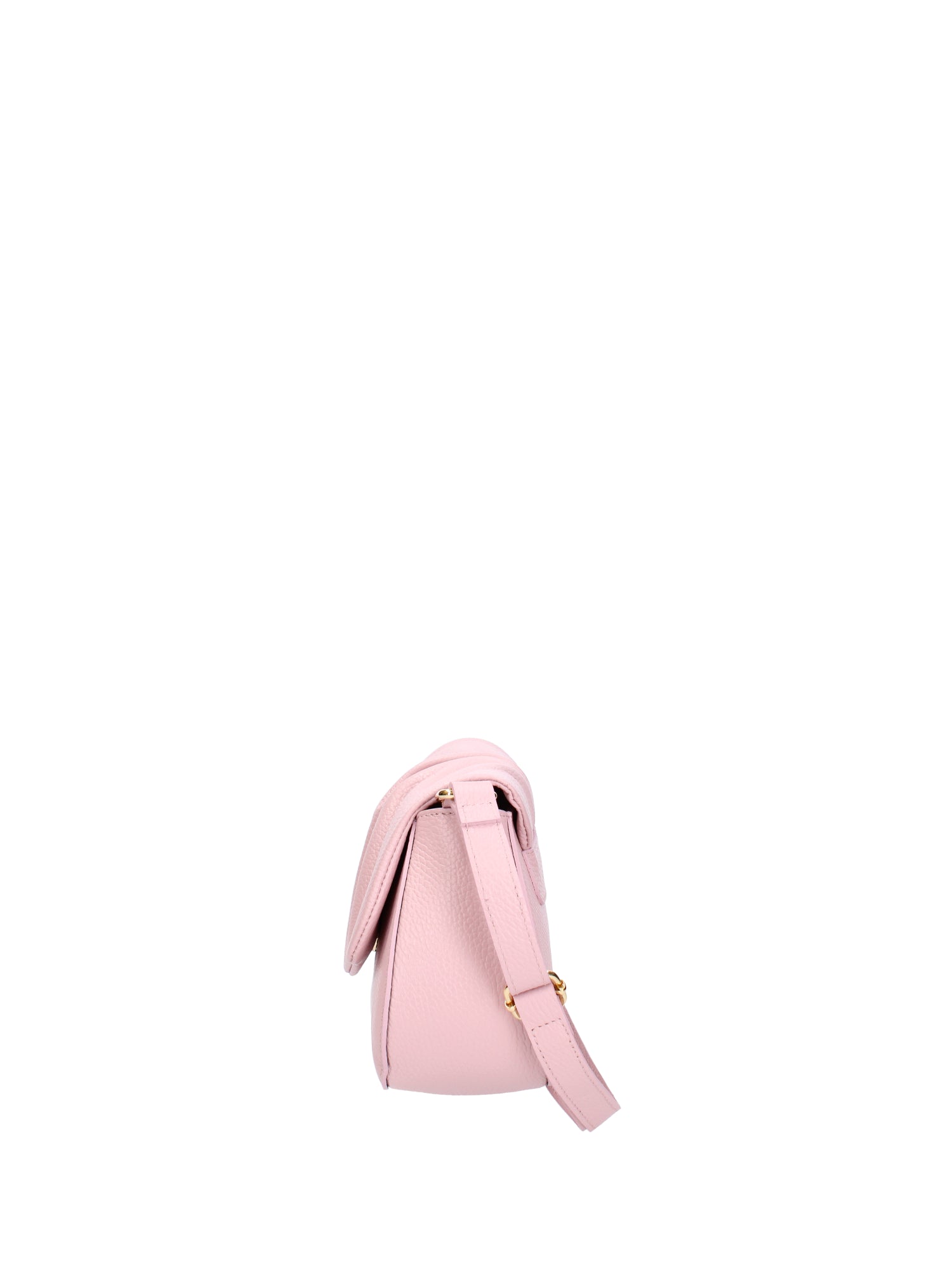 Borsa a spalla da donna Vera pelle 07152-D56 PINK Viola Castellani