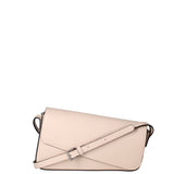 Borsa a tracolla da donna Vera pelle 07223-L116 BEIGE Roberta Rossi