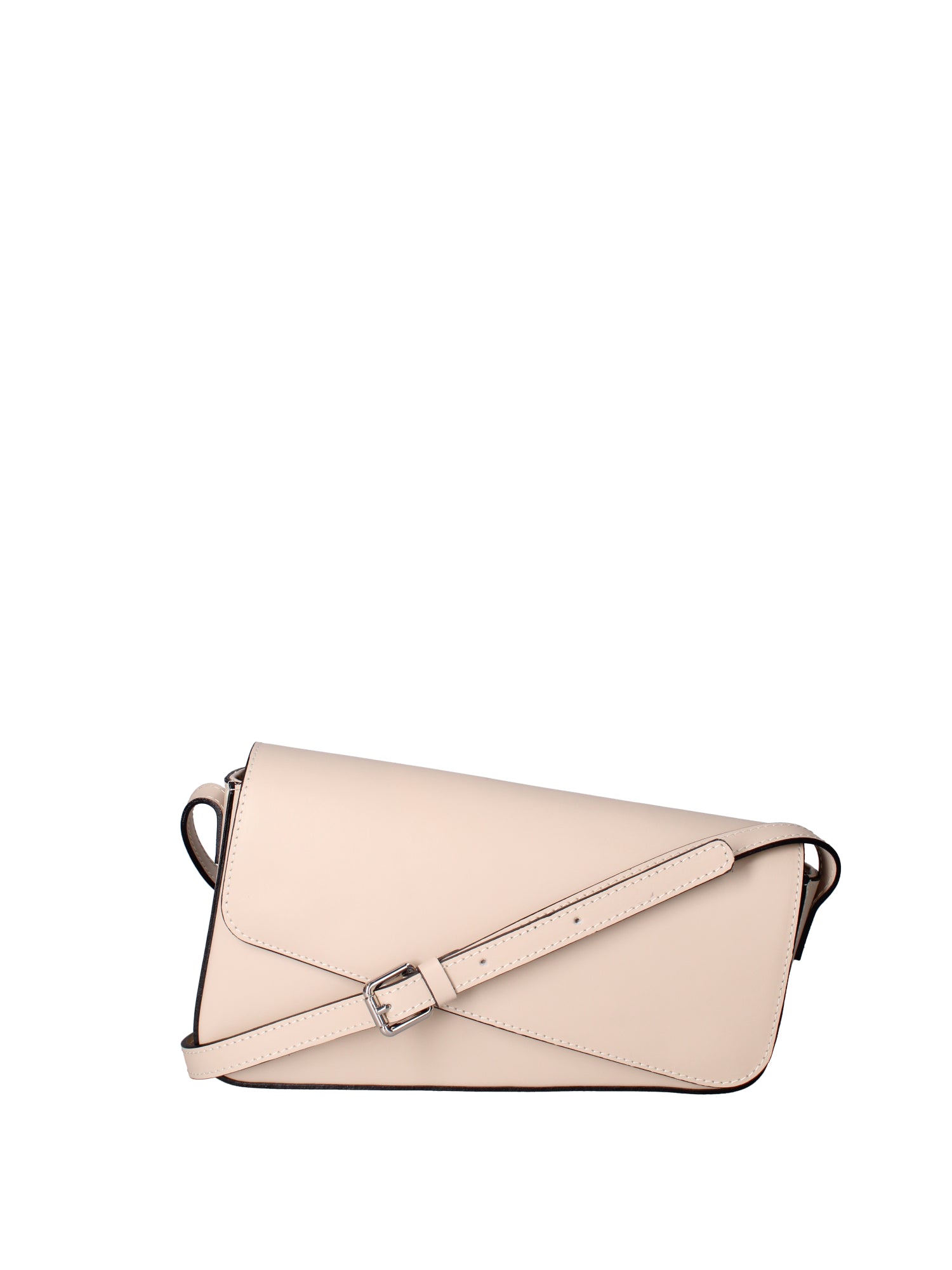 Borsa a tracolla da donna Vera pelle 07223-L116 BEIGE Roberta Rossi