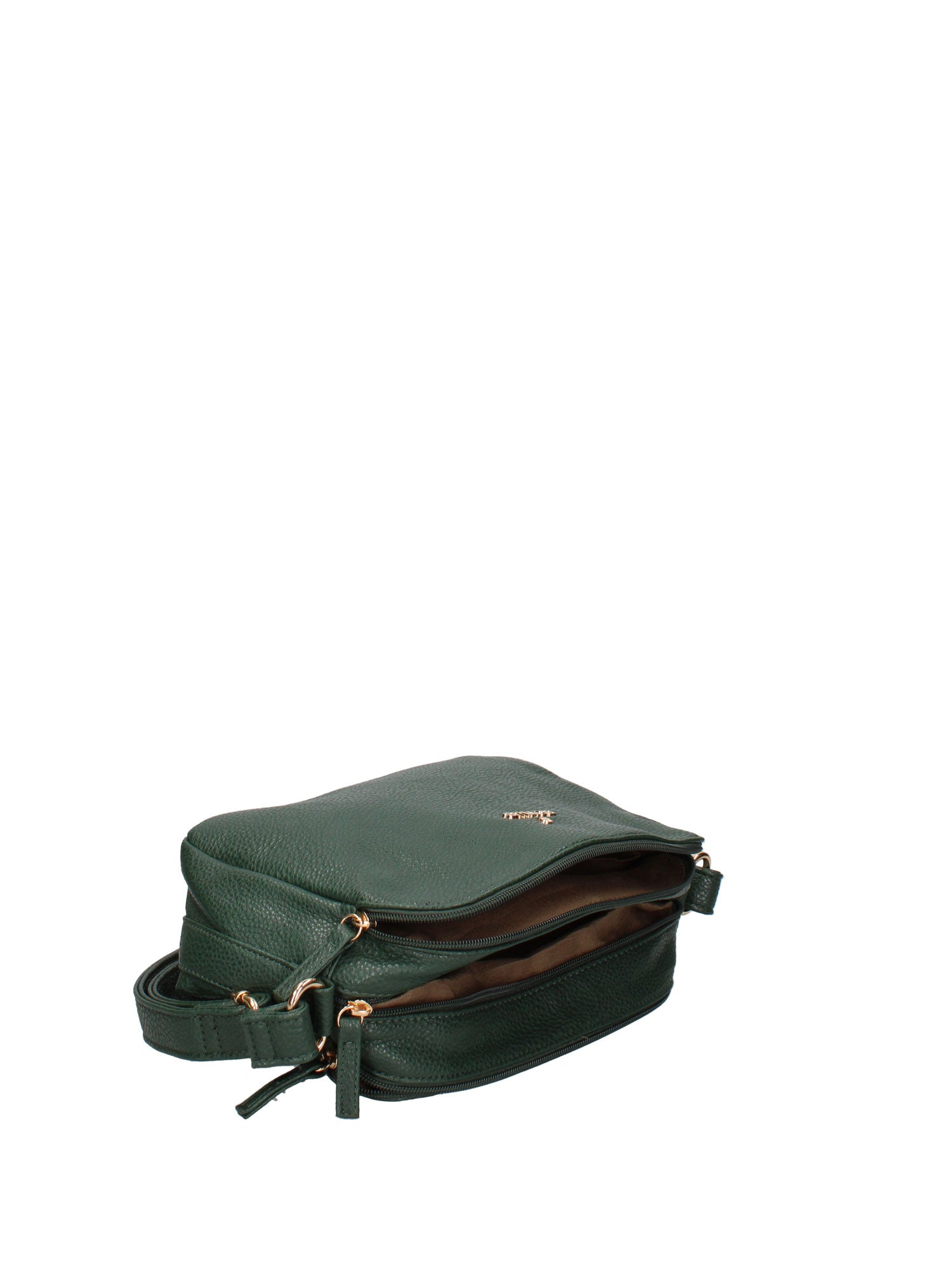 Borsa a tracolla da donna Ecopelle BC1384-GREEN B Cavalli