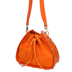 Ravello Borsa a spalla da donna Vera pelle 8977-ARANCIO Gave Lux