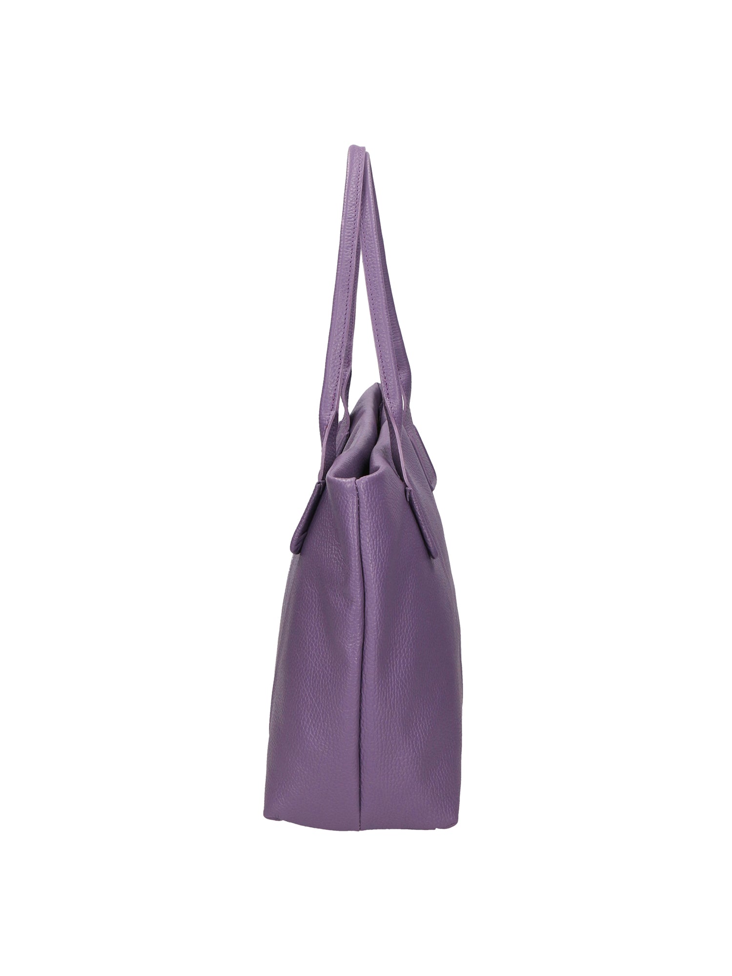 Lorena Borsa a spalla da donna Vera pelle 06506-D87 VIOLET Gave Lux