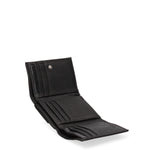 Vera pelle VS-1022-Nero Set portafoglio e portachiavi uomo Sergio Valentini