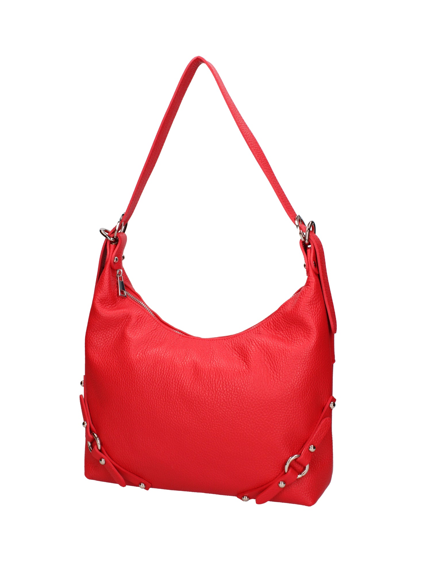 Fiorenza Lux Borsa a spalla da donna Vera pelle 07140-D58 ROSSO FUOCO Viola Castellani