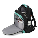 Zaino unisex Valoria Prime Casual SN57605-10B-BLACK L-GREEN Aoking