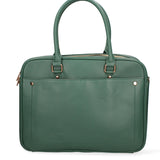 Valora Borsa da lavoro unisex Ecopelle e poliestere 3403-2-GREEN Diana&co