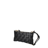 Borsa a tracolla da donna Vera pelle ROB3-NERO Roberta Rossi