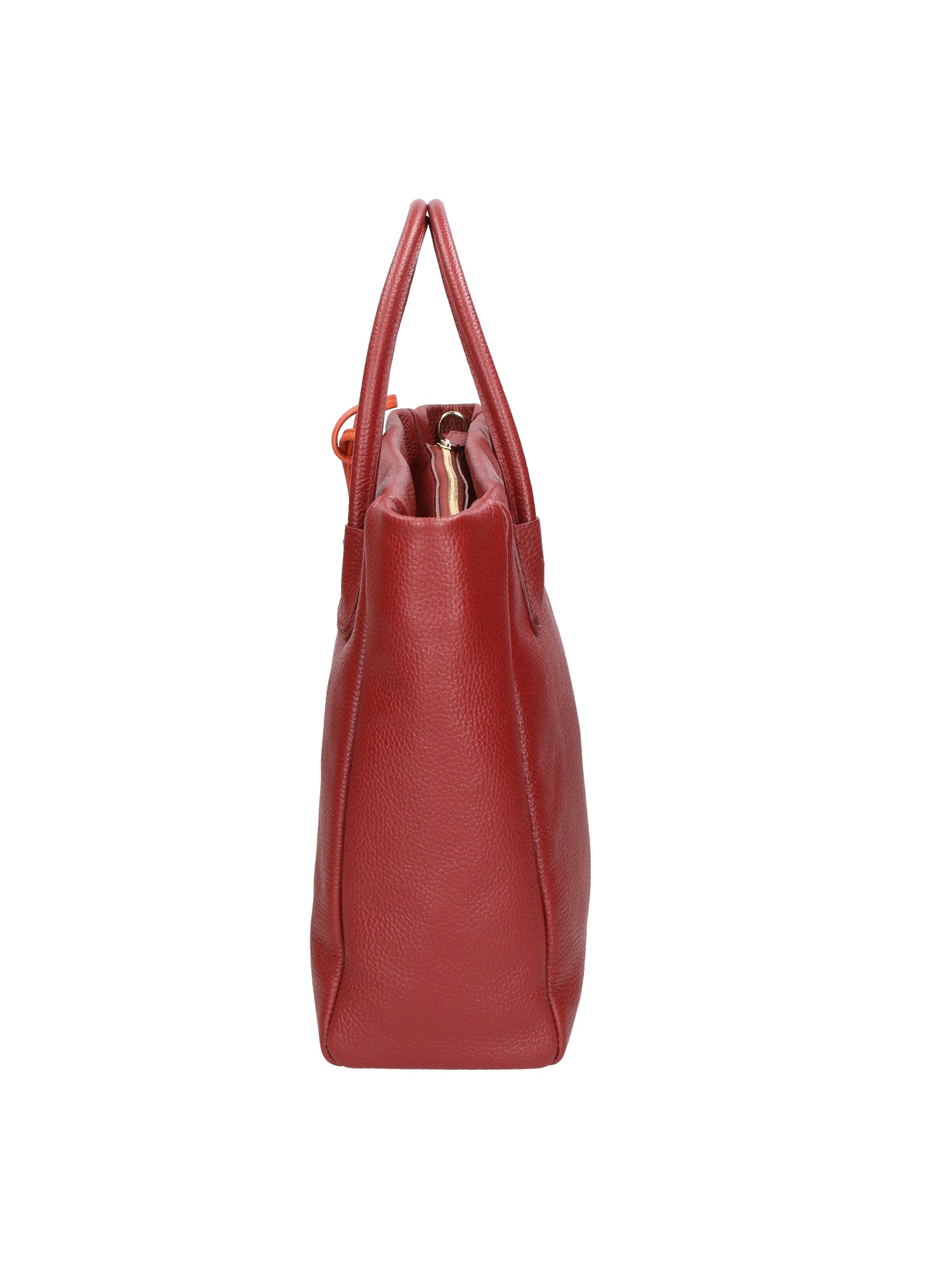 Verdiana Borsa a mano da donna Vera Pelle 06505-D10 ROSSO SCURO Gave Lux