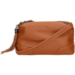 Lidia Borsa a mano da donna Vera pelle 06513-CUOIO SCURO Gave Lux