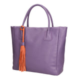 Verdiana Borsa a mano da donna Vera Pelle 06505-D87 VIOLET Gave Lux