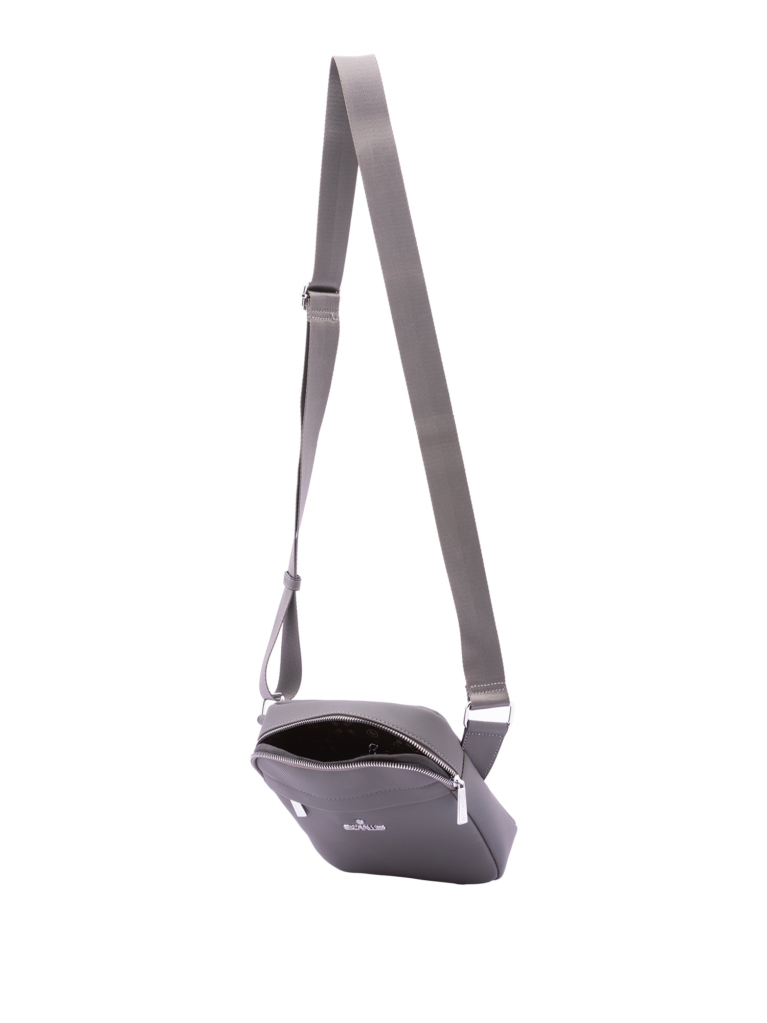 Borsa a tracolla da uomo 100% poliestere BC1096-GRIGIO B Cavalli