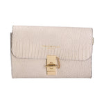 Hope Borsa a mano da donna Made in Italy Vera pelle 734-LU86 GRIOGIO CHIARO  Viola Castellani