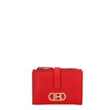 Portafoglio donna in vera pelle Casual LB7692-20-RED Laura Biagiotti