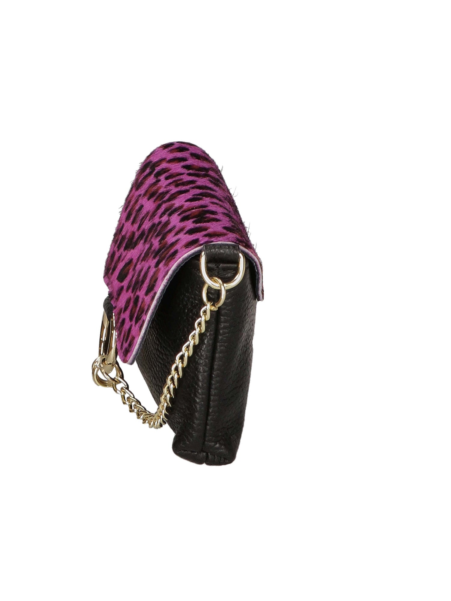 Safira Borsa a mano da donna Vera pelle 04760-LEO P FUXIA Gave Lux