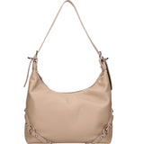 Fiorenza Lux Borsa a spalla da donna Vera pelle 07140-D05 CAPPUCCINO Viola Castellani