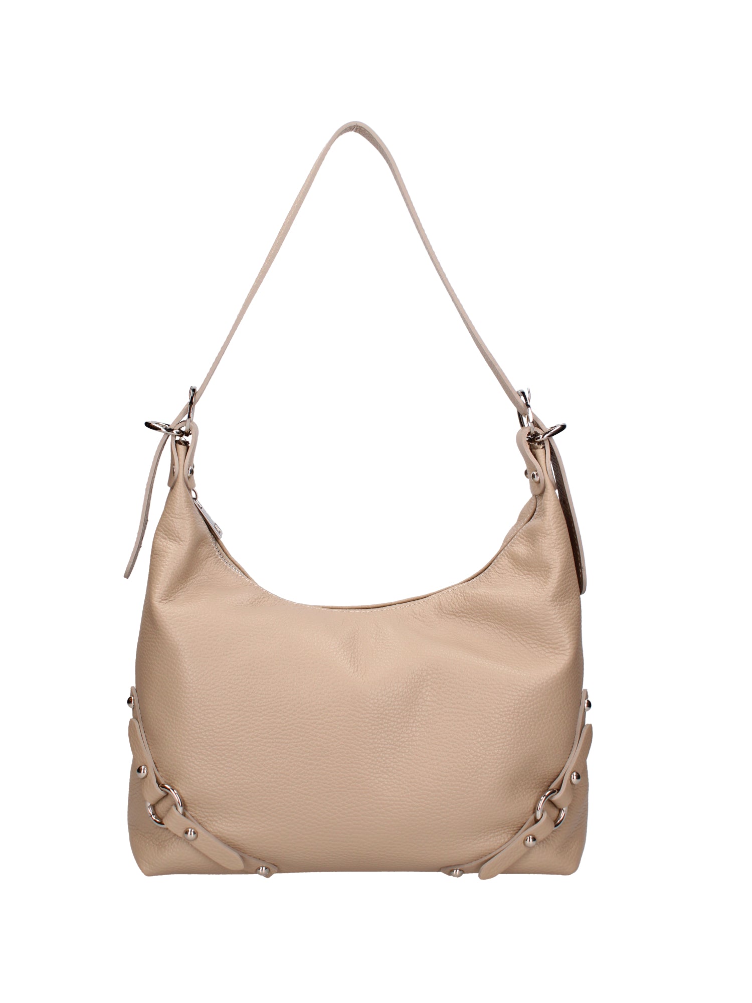 Fiorenza Lux Borsa a spalla da donna Vera pelle 07140-D05 CAPPUCCINO Viola Castellani