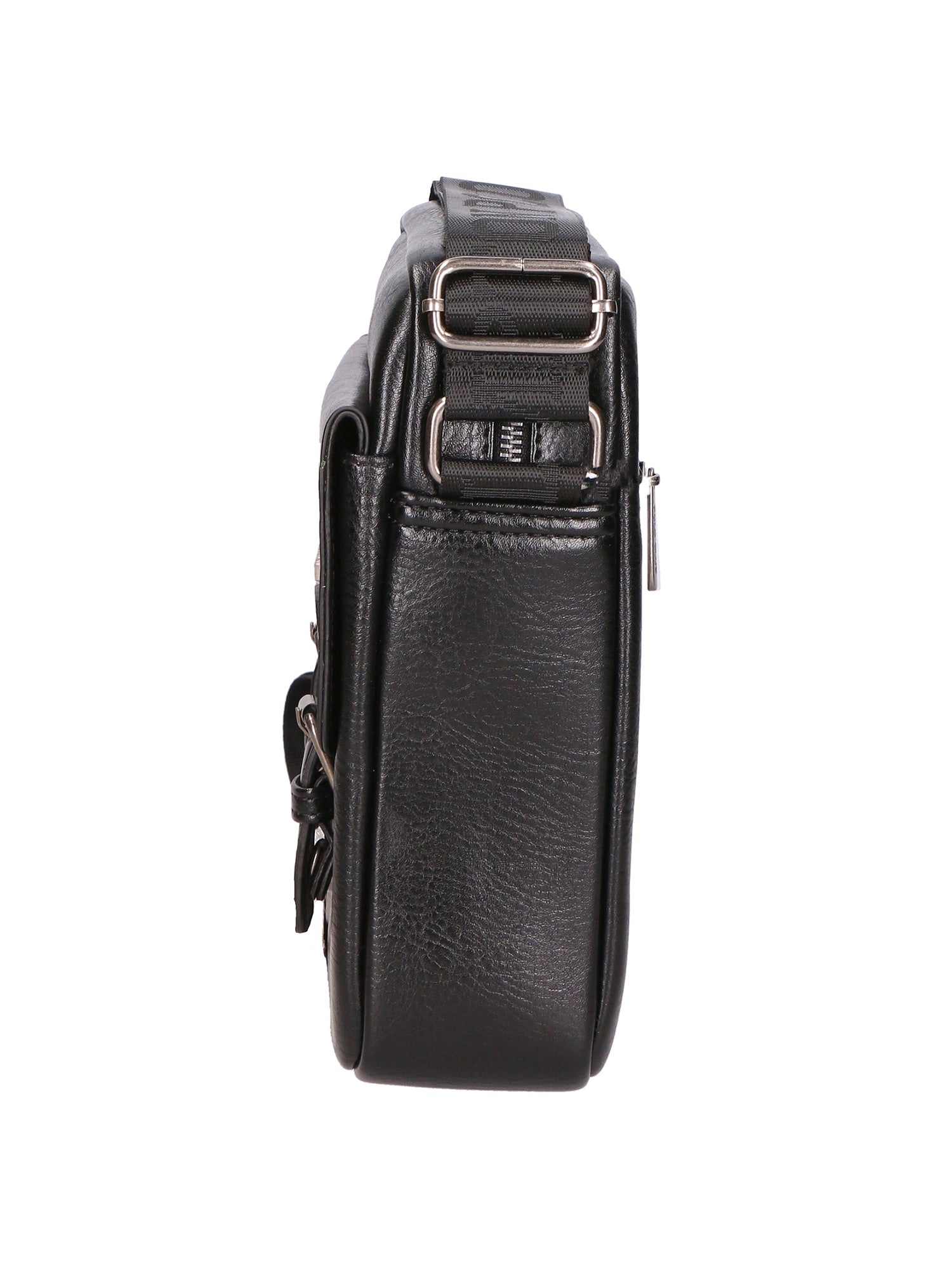 Borsa a tracolla uomo 100% PU Leather PCL3080-BLACK Northampton Polo Club