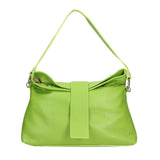 Grace Borsa a spalla da donna Vera pelle 07158-D12 VERDE Viola Castellani