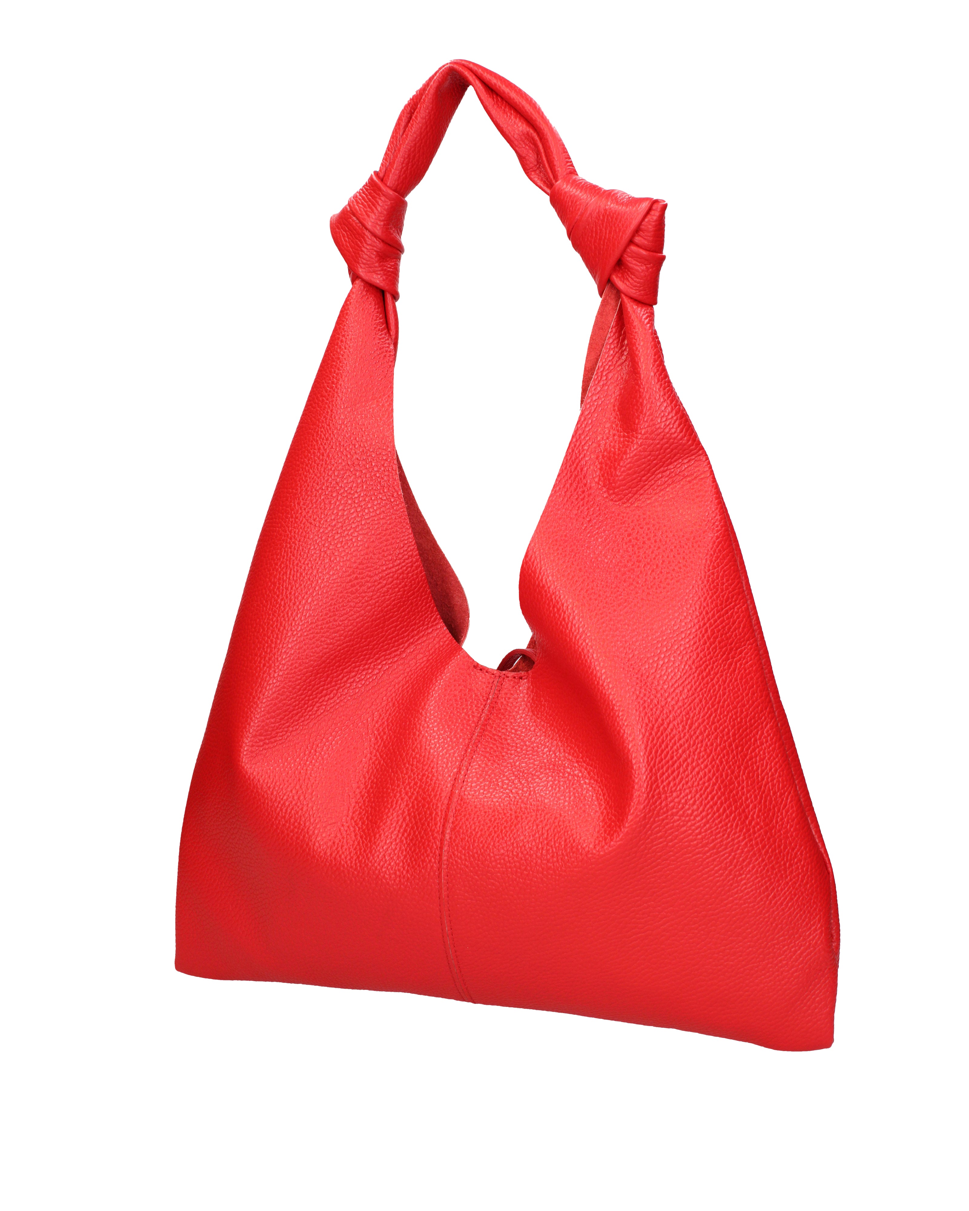 Borsa a spalla da donna 100% vera pelle 07156-D24 BLU Viola Castellani