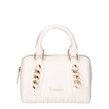 Seraphina Chic Borsa a mano da donna 100% poliuretano B16482-BIANCO Braccialini