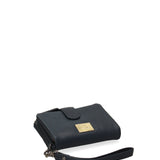 Portafoglio donna in vera pelle Casual LB7702-29-NAVY Laura Biagiotti