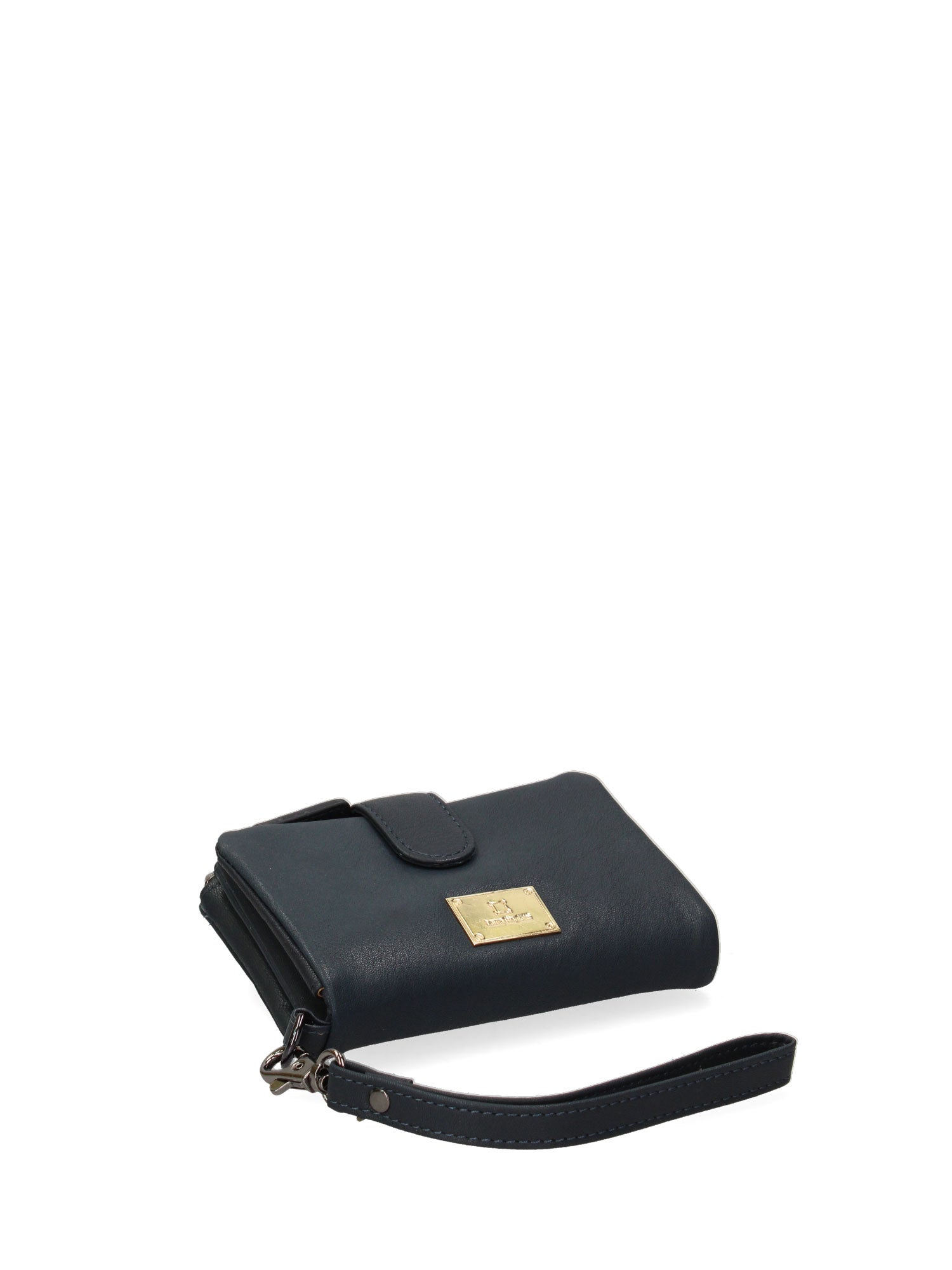 Portafoglio donna in vera pelle Casual LB7702-29-NAVY Laura Biagiotti