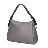 Vladimira Borsa a spalla da donna Vera pelle 06675-D27 CENERE + D28 NERO Gave Lux