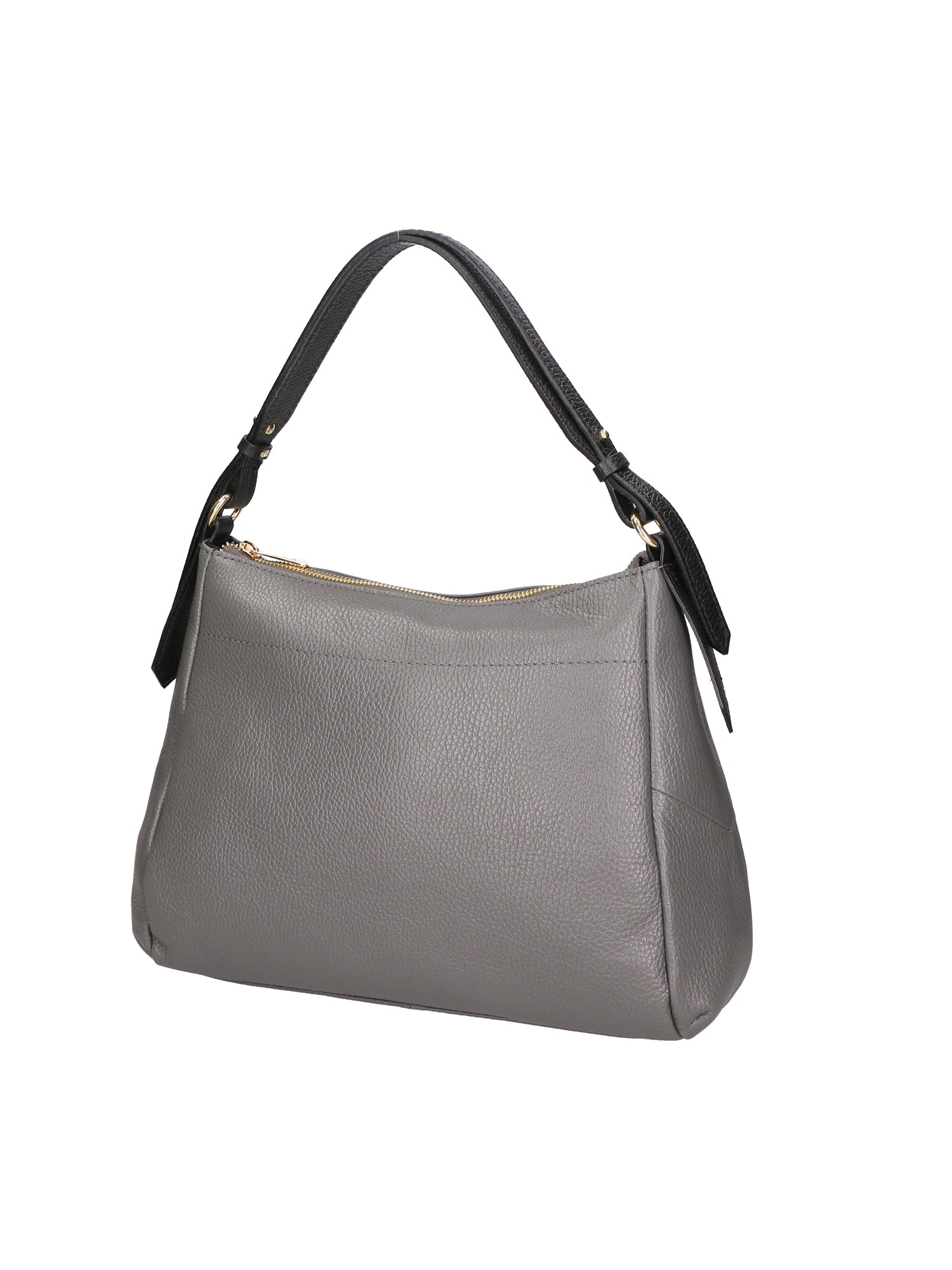 Vladimira Borsa a spalla da donna Vera pelle 06675-D27 CENERE + D28 NERO Gave Lux