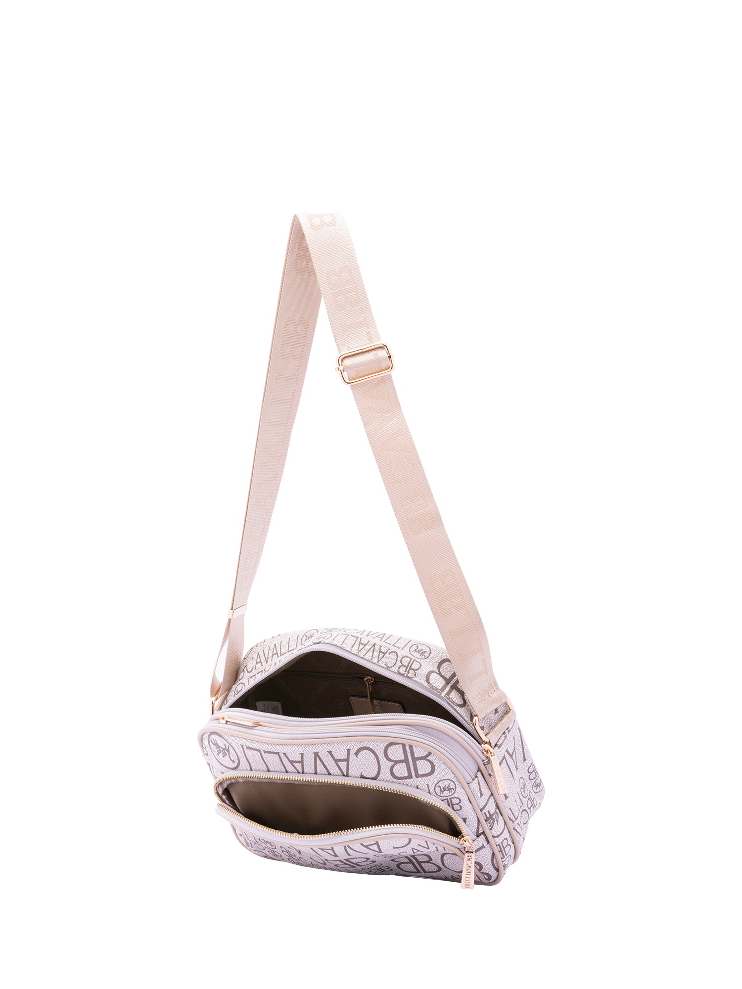 Borsa a tracolla da donna Ecopelle BC1376-ALBICOCCA B Cavalli