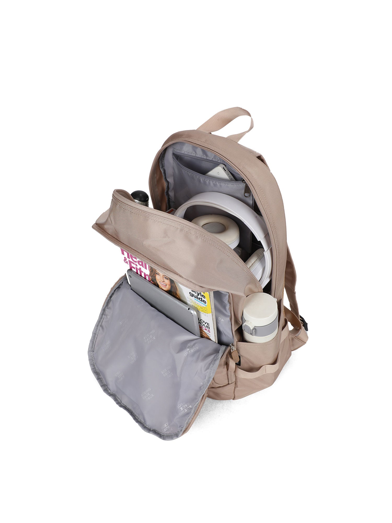 XN3611-5-KHAKI Zaino unisex Celeste Elite Aoking