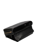 Idalia Elite Borsa a tracolla da donna 100% poliuretano B16891GR-NERO Braccialini