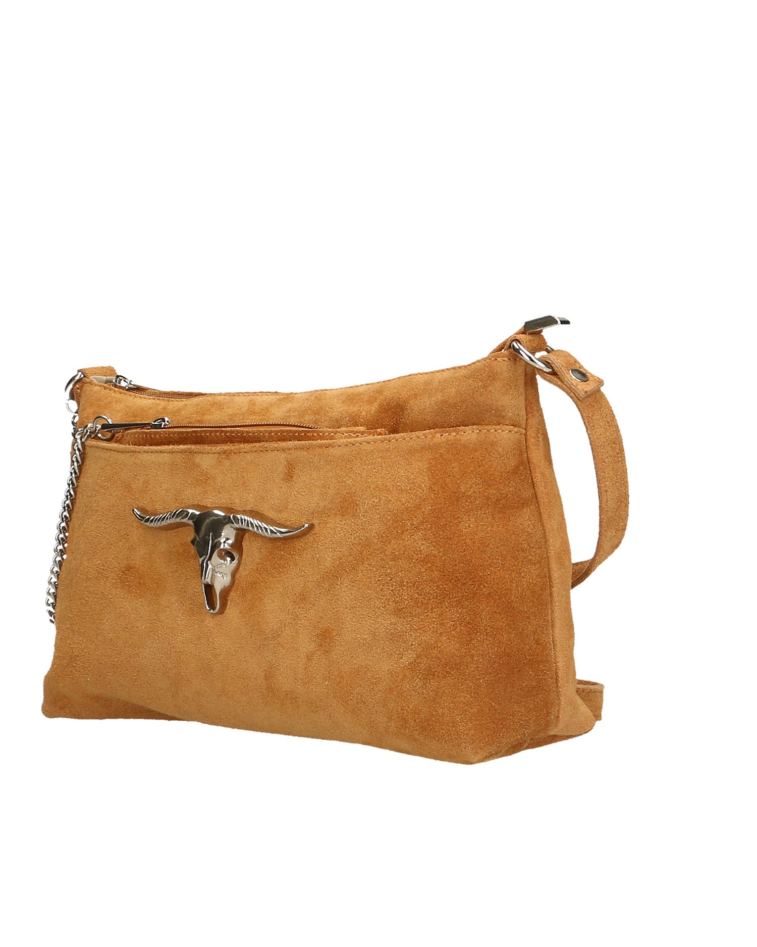 Embera Elite Borsa a tracolla donna Vera pelle scamosciata 8650-CUOIO Gave Lux