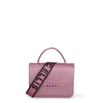 Borsa a tracolla da donna 100% Pvc FLAT-EAR 24-DARK MAUVE Marc Ellis