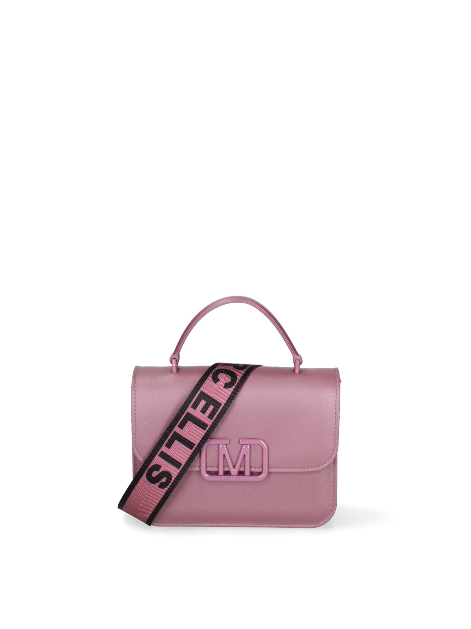 Borsa a tracolla da donna 100% Pvc FLAT-EAR 24-DARK MAUVE Marc Ellis