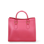 Borsa a mano da donna 100% Pvc FLAT-WOOD-M 24-CHERRY - GOLD Marc Ellis