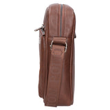 Borsa a tracolla uomo 100% PU Leather PCL3000-COFFEE Northampton Polo Club