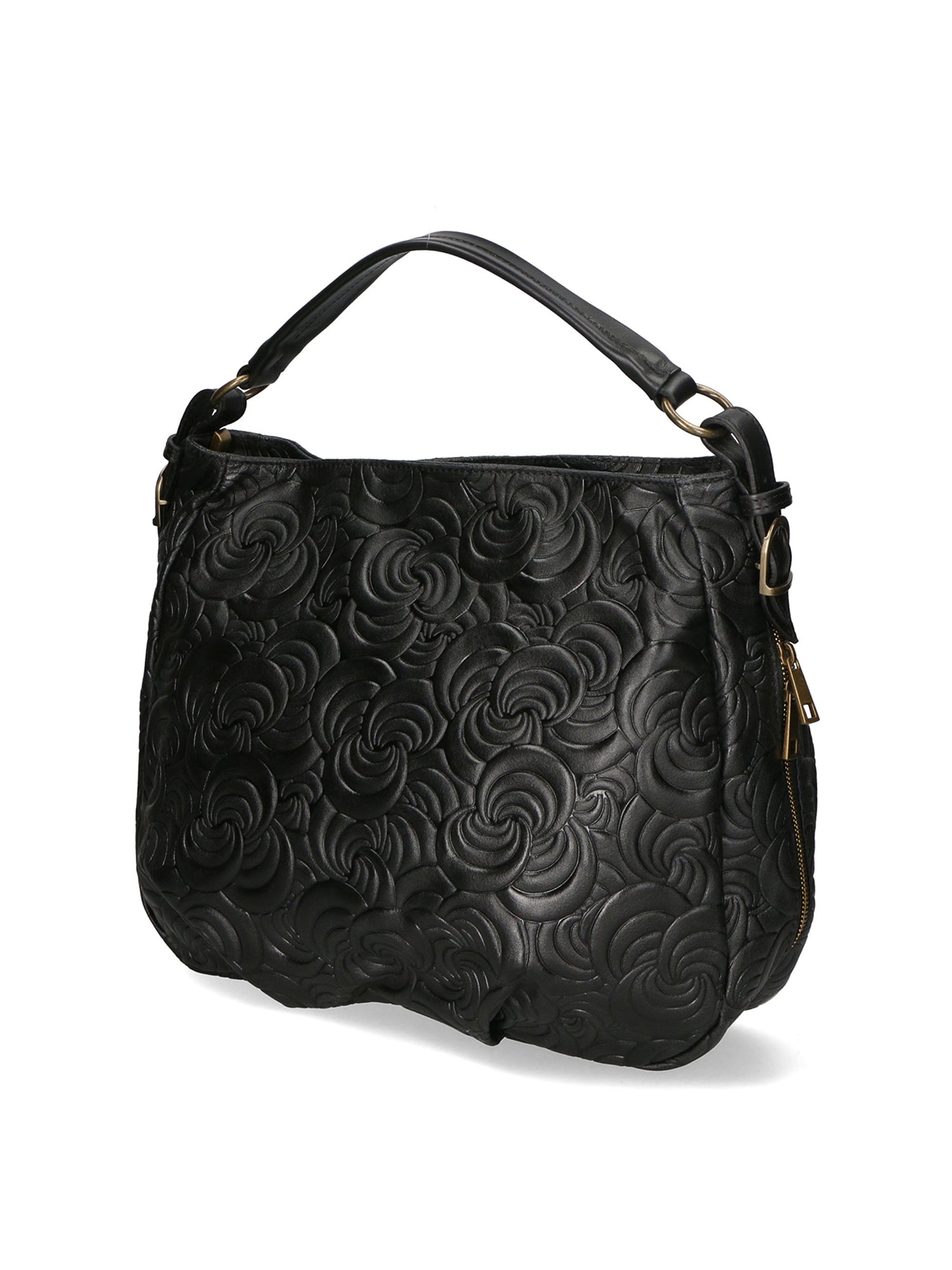 Lumelia Borsa a mano da donna Vera pelle 80013-019 NERO Gave Lux
