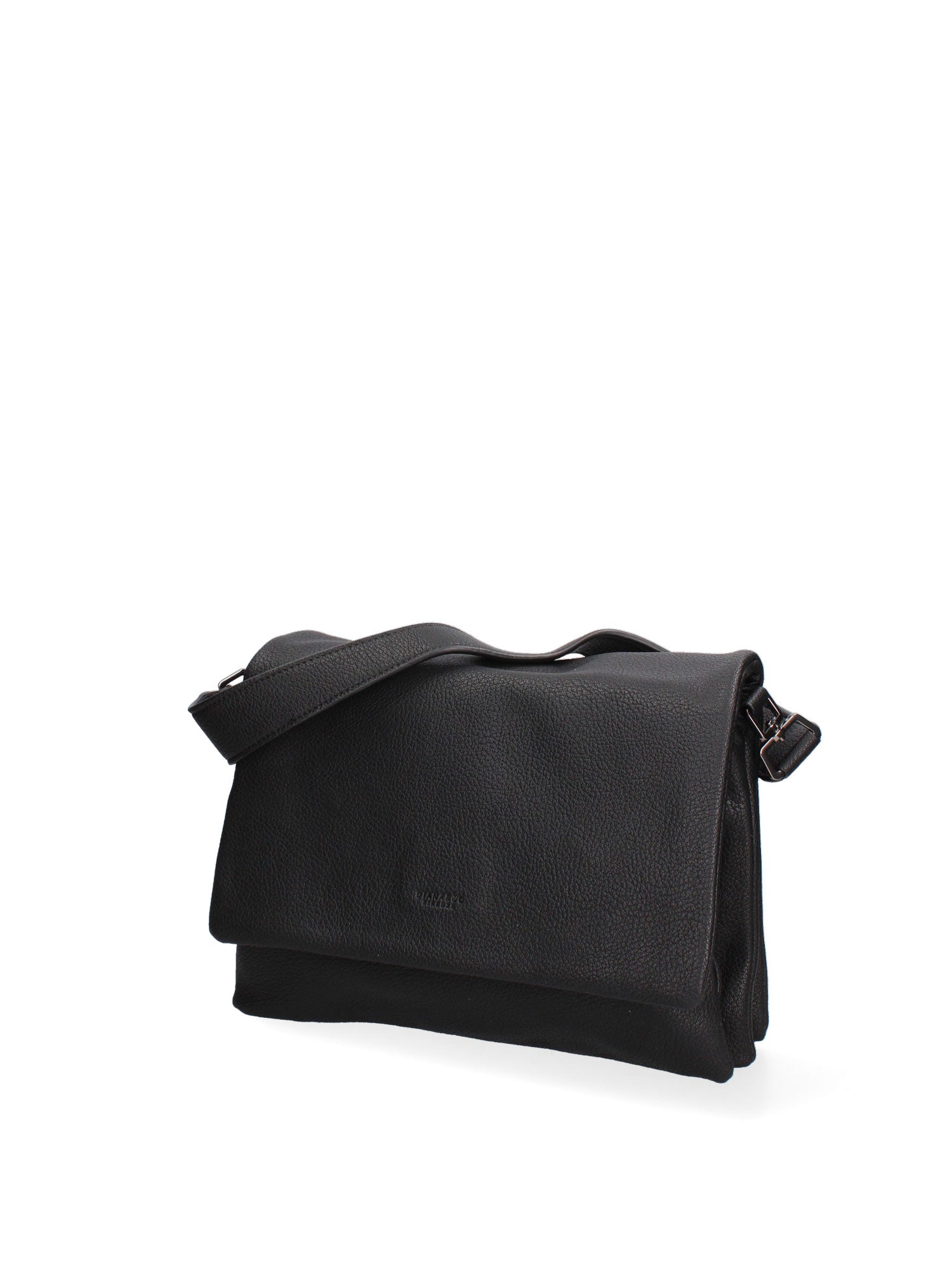 Borsa a spalla da donna Ecopelle 637-2-BLACK Diana&co