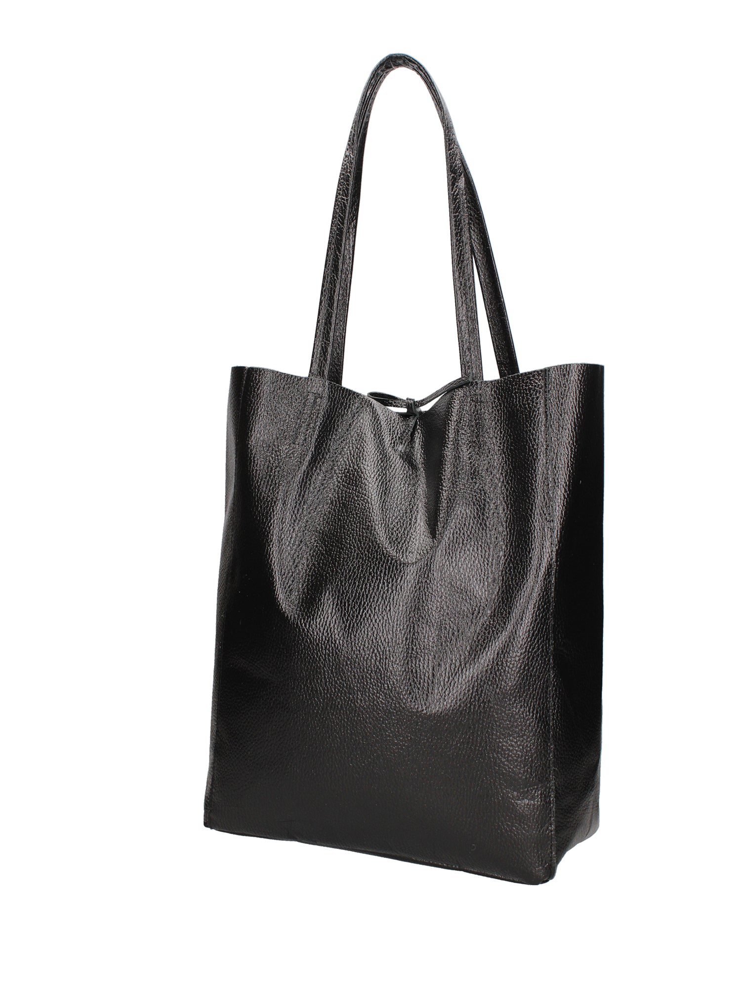 Iride Borsa a mano da donna 100% pelle 05921-DL28 NERO Gave Lux
