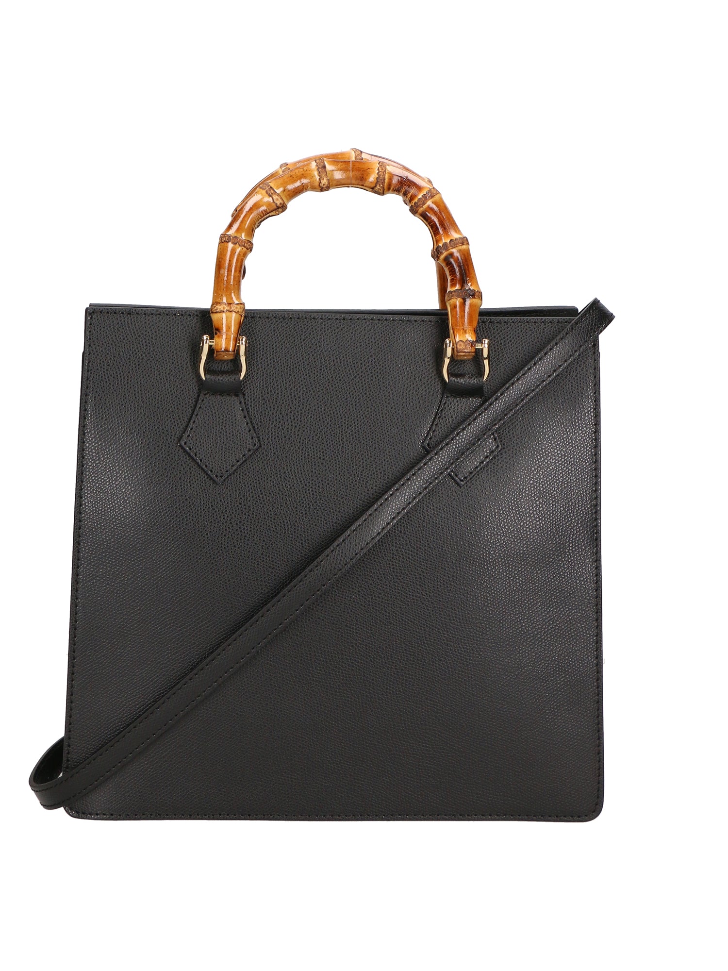 Lorenza Borsa a mano da donna Vera pelle 06524-P636 NERO Gave Lux